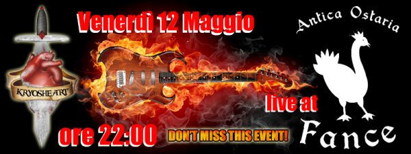 Kryosheart live @ Antica Ostaria Fance