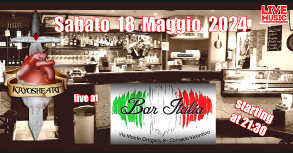 Kryosheart live @ Bar Italia (Spagnago)