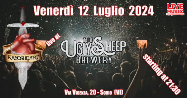 Kryosheart live @ The Ugly Sheep Brewery